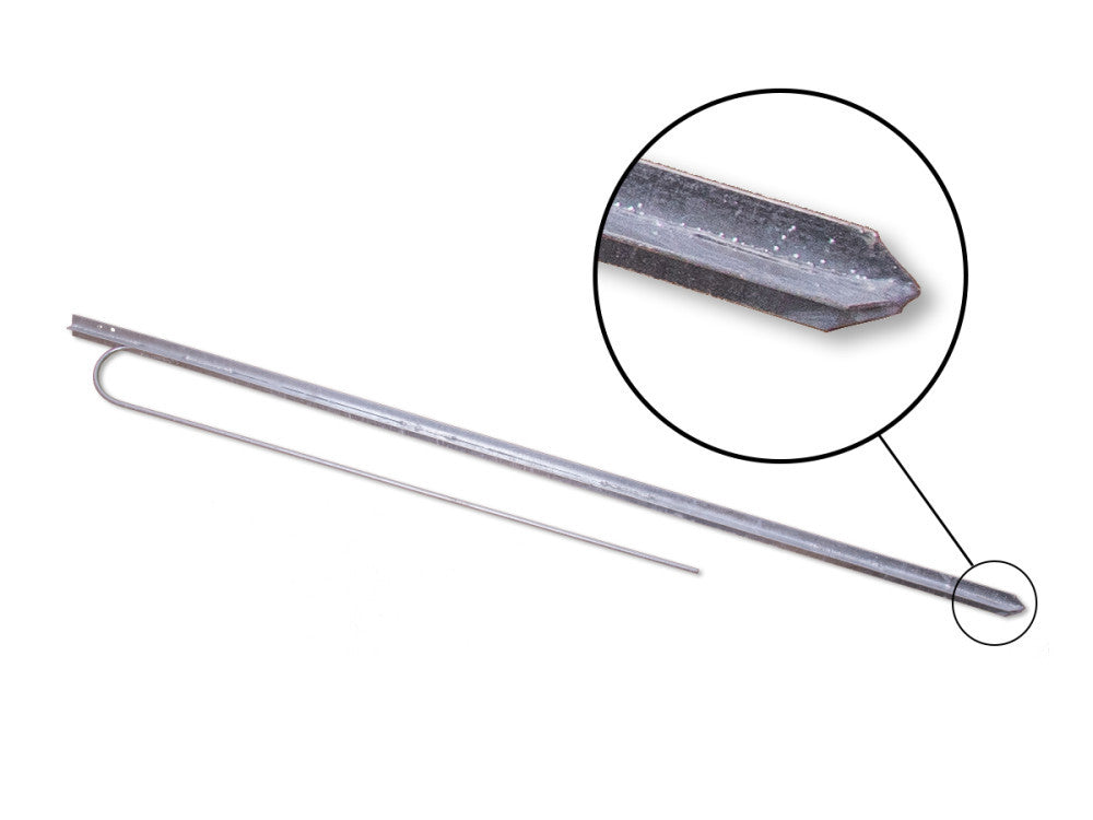 Keresztföldelő, 2m, köracéllal, horganyzott