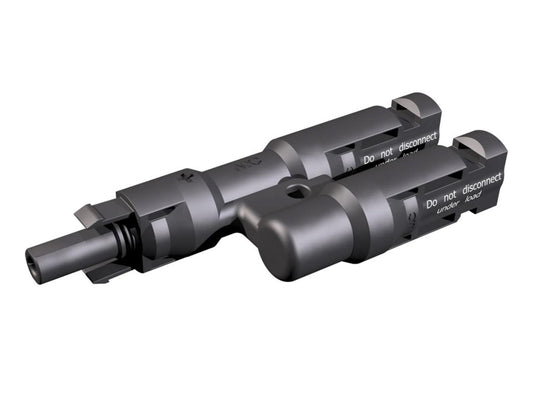 MC4 Solar Y csatlakozó 1 anya/2 apa