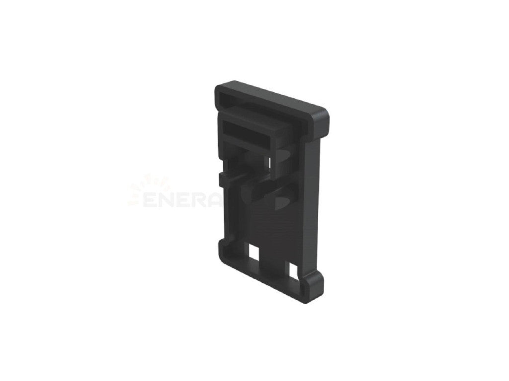 Enerack műanyag fekete végzáró kupak - ERK-REC