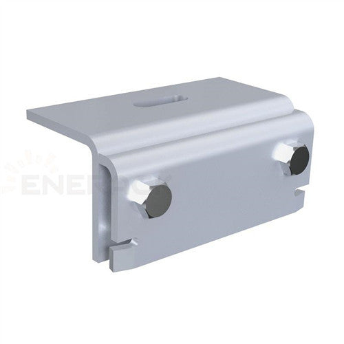 Enerack korcolt tartó oldalról szerelhető sínhez, csavarokkal és anyákkal - ERK-TRB-C10