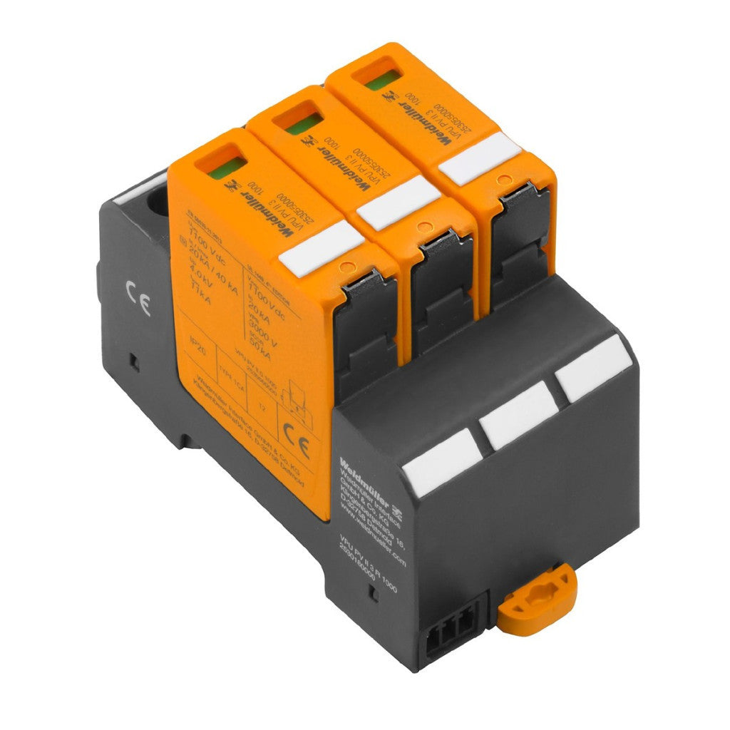 Weidmüller DC túlfeszültség levezető VPU II 3 PV 1000V DC (T2)